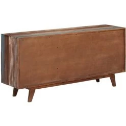 VidaXL Buffet Bois Massif Vintage 145 X 40 X 75 Cm - Brun -Buffet et enfilade Soldes 10259824 4