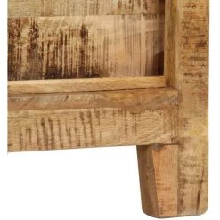 VidaXL Buffet Bois De Manguier Solide 160 X 40 X 80 Cm - Brun -Buffet et enfilade Soldes 10543631 5