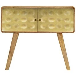 Buffet Bois De Manguier Massif 90 X 30 X 77 Cm VidaXL 7 Buffet Bois De Manguier Massif 90 X 30 X 77 Cm VidaXL -Buffet et enfilade Soldes 11647819 3