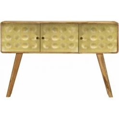 Buffet Bois De Manguier Massif 120x30x80 Cm VidaXL -Buffet et enfilade Soldes 11647820 3