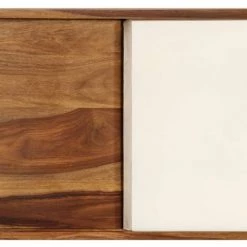 VidaXL Buffet Bois De Sesham Massif 118 X 30 X 66 Cm - Brun 9 VidaXL Buffet Bois De Sesham Massif 118 X 30 X 66 Cm - Brun -Buffet et enfilade Soldes 11741658 5