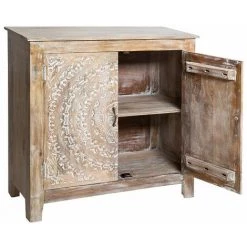 Buffet Shirel Allure Ethnique - Atmosphera - Bois 8 Buffet Shirel Allure Ethnique - Atmosphera - Bois -Buffet et enfilade Soldes 12352251 4