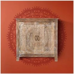 Buffet Shirel Allure Ethnique - Atmosphera - Bois 9 Buffet Shirel Allure Ethnique - Atmosphera - Bois -Buffet et enfilade Soldes 12352251 5