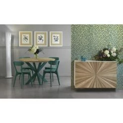 Buffet Mural Avec 2 Portes Marquetées Cm 110x50x70 Guarnieri Carruba - Legno 5 Buffet Mural Avec 2 Portes Marquetées Cm 110x50x70 Guarnieri Carruba - Legno -Buffet et enfilade Soldes 12359450 3