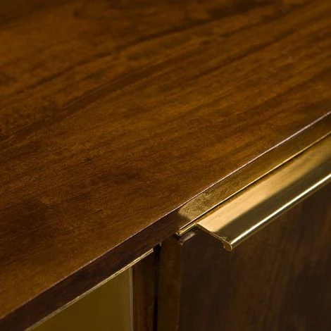 RENDEZ VOUS DéCO Buffet Taiko 3 Portes - Marron 4 RENDEZ VOUS DéCO Buffet Taiko 3 Portes - Marron – Image 4