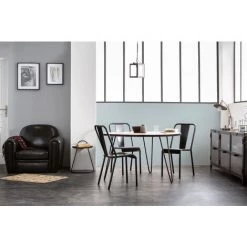 MILIBOO Buffet Design Métal FACTORY - Gris - Gris -Buffet et enfilade Soldes 13150842 5