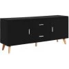 VidaXL Buffet 160x40x70 Cm MDF Noir - Noir