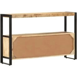 VidaXL Armoire Latérale 120x30x75 Cm Bois De Manguier Solide - Brun 7 VidaXL Armoire Latérale 120x30x75 Cm Bois De Manguier Solide - Brun -Buffet et enfilade Soldes 13496413 3