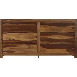 VIDAXL Meuble à Tiroirs Bois Massif De Sesham 160 X 40 X 80 Cm - Brun - Armoires Et Meubles De Rangement - Buffets Et Bahuts - Brun - Brun -Buffet et enfilade Soldes 14077824 4