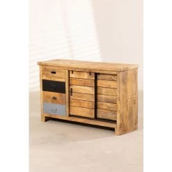 Buffet Ahdri SKLUM Bois - Acier - Bois Recyclé -Buffet et enfilade Soldes 14165112 5