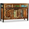 HELLOSHOP26 Buffet Bahut Armoire Console Meuble De Rangement Bois De Récupération Massif 120 Cm - Bois