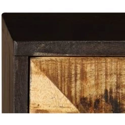 HELLOSHOP26 Buffet Bahut Armoire Console Meuble De Rangement Bois Massif De Manguier 85 Cm - Bois -Buffet et enfilade Soldes 14723561 4