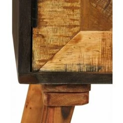 HELLOSHOP26 Buffet Bahut Armoire Console Meuble De Rangement Bois Massif De Manguier 85 Cm - Bois -Buffet et enfilade Soldes 14723561 5