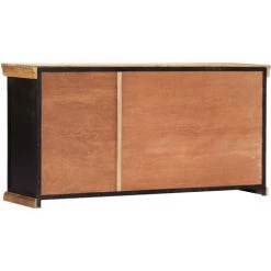 HELLOSHOP26 Buffet Bahut Armoire Console Meuble De Rangement 150 Cm Bois De Manguier Solide - Bois -Buffet et enfilade Soldes 14724895 5