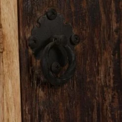 HELLOSHOP26 Buffet Bahut Armoire Console Meuble De Rangement Bois Massif De Manguier 115 Cm - Bois -Buffet et enfilade Soldes 14725371 5