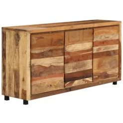 VidaXL Armoire Latérale 160 X 38 X 79 Cm Bois De Récupération Massif - Brun -Buffet et enfilade Soldes 14790396 4