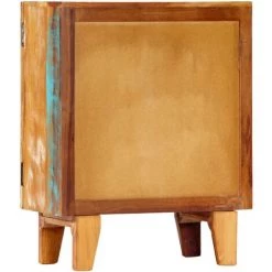 VidaXL Buffet Sculpté à La Main 60x30x75cm Bois De Récupération Massif - Multicolore 7 VidaXL Buffet Sculpté à La Main 60x30x75cm Bois De Récupération Massif - Multicolore -Buffet et enfilade Soldes 14817747 3