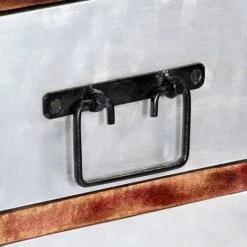 VidaXL Buffet 40 X 30 X 180 Cm Bois De Récupération Massif - Brun -Buffet et enfilade Soldes 14864953 5