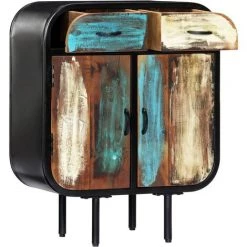 Buffet 60x30x75 Cm Bois De Récupération Massif VidaXL -Buffet et enfilade Soldes 15092869 4