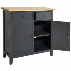 Buffet Atelier D'hiver Damian - Atmosphera - Grisfoncé -Buffet et enfilade Soldes 15105713 3