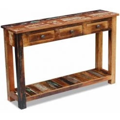 HELLOSHOP26 Buffet Bahut Armoire Console Meuble De Rangement 120 Cm Bois De Récupération Massif - Bois -Buffet et enfilade Soldes 15176933 3