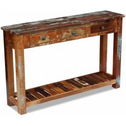 HELLOSHOP26 Buffet Bahut Armoire Console Meuble De Rangement 120 Cm Bois De Récupération Massif - Bois -Buffet et enfilade Soldes 15176933 5