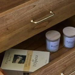 BOIS DESSUS BOIS DESSOUS Buffet Rétro En Bois De Mindy 1 Porte Et 4 Tiroirs - Naturel -Buffet et enfilade Soldes 15281113 3