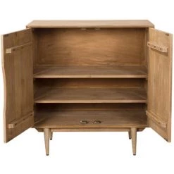 RENDEZ VOUS DéCO Buffet Gute 2 Portes En Bois - Marron Clair -Buffet et enfilade Soldes 15574576 3
