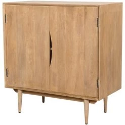 RENDEZ VOUS DéCO Buffet Gute 2 Portes En Bois - Marron Clair -Buffet et enfilade Soldes 15574576 5