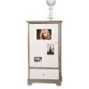 MUCOLA Buffet Commode Buffet Haut Cadre Photo Blanc Beistellschrank Photos