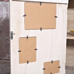 MUCOLA Buffet Commode Buffet Haut Cadre Photo Blanc Beistellschrank Photos -Buffet et enfilade Soldes 16436047 4