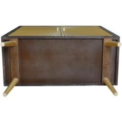 COTECOSY Buffet 2 Portes Solaris En Bois Et Or - Bois -Buffet et enfilade Soldes 17349585 5
