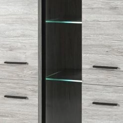 ALTOBUY TOM - Bahut 4 Portes - Gris -Buffet et enfilade Soldes 17852931 4