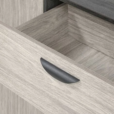 ALTOBUY ASCA - Buffet 2 Portes 3 Tiroirs 180cm - Gris 3 ALTOBUY ASCA - Buffet 2 Portes 3 Tiroirs 180cm - Gris – Image 3