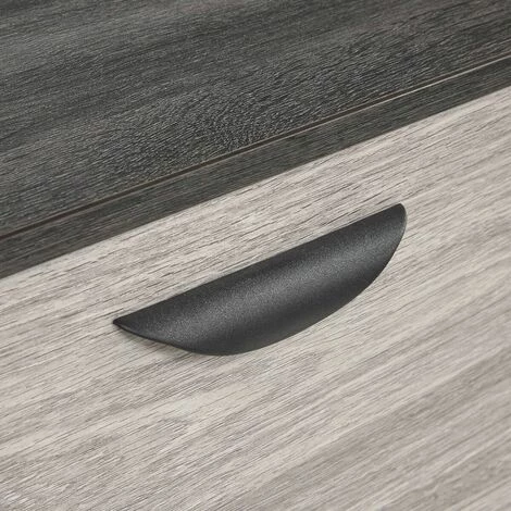 ALTOBUY ASCA - Buffet 2 Portes 3 Tiroirs 180cm - Gris 4 ALTOBUY ASCA - Buffet 2 Portes 3 Tiroirs 180cm - Gris – Image 4