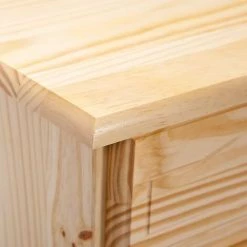 ALTOBUY STAN - Buffet 3 Portes 3 Tiroirs Bois Massif - Naturel -Buffet et enfilade Soldes 17853362 5