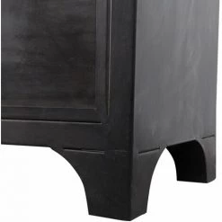 MADE IN MEUBLES Petit Buffet En Métal Java Java - Noir 6 MADE IN MEUBLES Petit Buffet En Métal Java Java - Noir -Buffet et enfilade Soldes 18478671 3