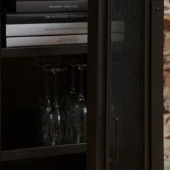 MADE IN MEUBLES Bonnetière En Bois De Manguier Lazare - Noir 7 MADE IN MEUBLES Bonnetière En Bois De Manguier Lazare - Noir -Buffet et enfilade Soldes 18478673 4