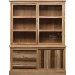 MADE IN MEUBLES Vaisselier En Bois D'acacia Salta - Marron