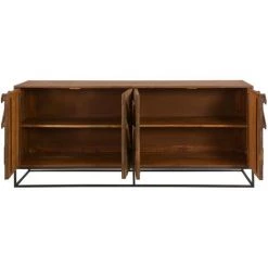 RENDEZ VOUS DéCO Buffet Krabi En Bois - Marron -Buffet et enfilade Soldes 18624640 3