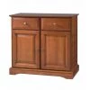 BEAUX MEUBLES PAS CHERS Buffet 2 Portes 2 Tiroirs Merisier