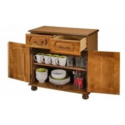 BEAUX MEUBLES PAS CHERS Bahut Chêne 2 Portes 2 Tiroirs 6 BEAUX MEUBLES PAS CHERS Bahut Chêne 2 Portes 2 Tiroirs -Buffet et enfilade Soldes 18665558 2