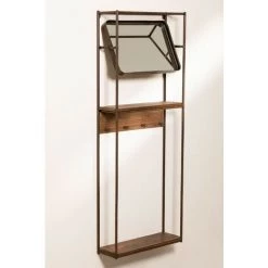 Console Avec Miroir Nosq SKLUM Alliage De Fer - Bois Bois Foncé - Bois Foncé Bois Foncé 7 Console Avec Miroir Nosq SKLUM Alliage De Fer - Bois Bois Foncé - Bois Foncé Bois Foncé -Buffet et enfilade Soldes 18668817 3