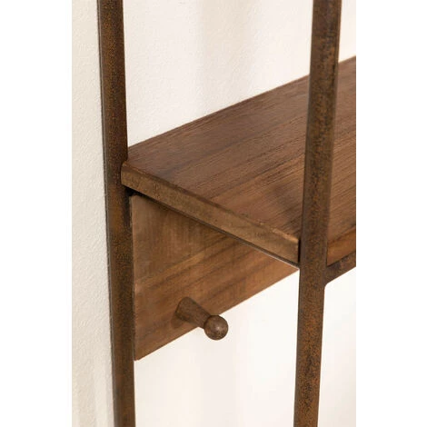 Console Avec Miroir Nosq SKLUM Alliage De Fer - Bois Bois Foncé - Bois Foncé Bois Foncé 5 Console Avec Miroir Nosq SKLUM Alliage De Fer - Bois Bois Foncé - Bois Foncé Bois Foncé – Image 5