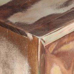 VidaXL Armoire Latérale 70x35x75 Cm Bois De Récupération Solide - Brun 8 VidaXL Armoire Latérale 70x35x75 Cm Bois De Récupération Solide - Brun -Buffet et enfilade Soldes 18761572 4