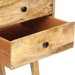 VidaXL Buffet 85 X 40 X 71 Cm Bois De Manguier Massif - Brun -Buffet et enfilade Soldes 18761743 5