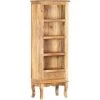 VidaXL Buffet Bois De Manguier Solide 45x30x130 Cm Couleur Naturelle - Brun