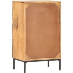 VidaXL Buffet 45x30x75 Cm Bois De Manguier Massif - Brun -Buffet et enfilade Soldes 18762522 4