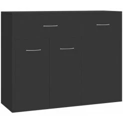 Buffet Aggloméré 88x30x70 Cm Gris VidaXL