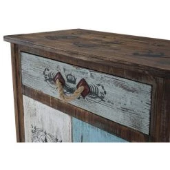 HHG Commode Funchal Armoire Table D'appoint, Vintage, Shabby Chic, 84x80x40cm 7 HHG Commode Funchal Armoire Table D'appoint, Vintage, Shabby Chic, 84x80x40cm -Buffet et enfilade Soldes 18960290 3